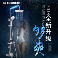 KOHLER 科勒 K-76795T-4-CP 升降双花洒淋浴柱