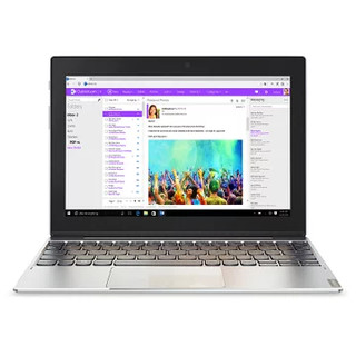 Lenovo 联想 MIIX320 10.1英寸笔记本平板电脑二合一 (128G、4G、intel z8350、银色)