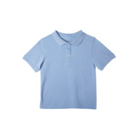 网易严选 纯色珠地Polo衫(男童) (蓝色)