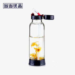 当当优品 玻璃茶水杯 600ML