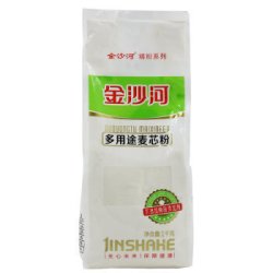 金沙河面粉多用途麦芯粉1kg 3件多少钱 什么值得买