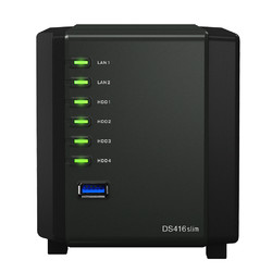 Synology 群晖 DS416slim NAS网络存储服务器 