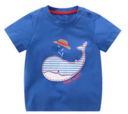 哈咪奇宝宝短袖T恤夏季婴儿上衣夏装男童小儿童半袖打底衫1-3岁潮