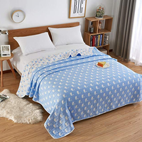 素风家纺 新疆全棉六层纱被子 婴儿款 90*100cm