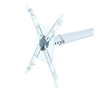 宏燕投影仪吊架投影仪支架可调投影机吊架伸缩架 长度1300mm-1650mm（白色）