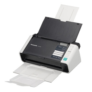 Panasonic 松下 KV-S1037高清专业办公扫描仪家用小型高速彩色a4双面档案文档发票连续扫描PDF商务合同自动输稿器SL1066