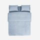 历史低价、再降价：网易严选 日式色织水洗棉条纹四件套 1.5米床 +凑单品