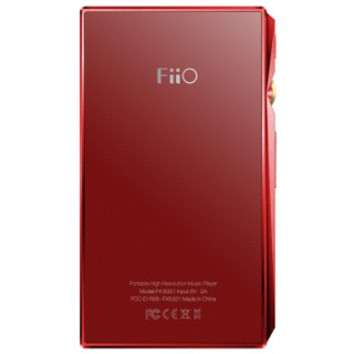 飞傲（FiiO）X5三代 便携无损音乐播放器 红色