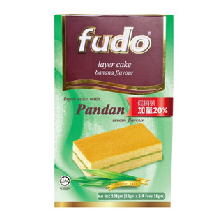 fudo 福多 蛋糕 (108g、香兰味)