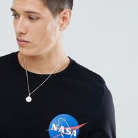  ASOS DESIGN NASA 男士长袖T恤