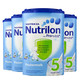 临期品：Nutrilon 诺优能 婴儿奶粉 5段 800g*4罐