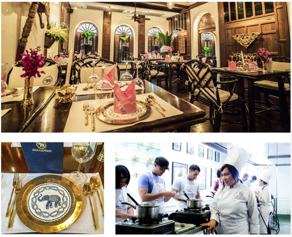 米其林三星，各国政要常光顾——泰国曼谷蓝象餐厅 泰式料理套餐