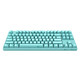 Akko 艾酷 Ducky 3087 机械键盘 薄荷蓝（Cherry红轴、PBT）