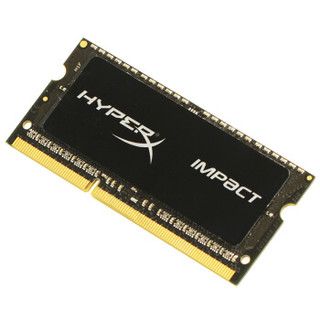 Kingston 金士顿 Impact系列 笔记本内存 DDR3 1866MHz 笔记本内存 普条 黑色