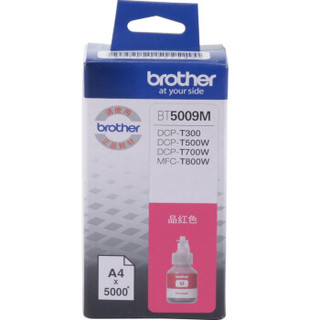 brother 兄弟 BT5009M 墨盒 (品红、原装耗材、超值/大容量)