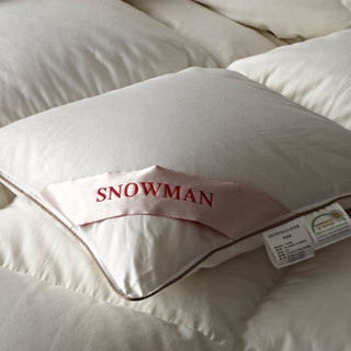SNOWMAN 斯诺曼 抗菌90%白鸭绒羽绒加厚冬被芯 填充1200g200x230cm