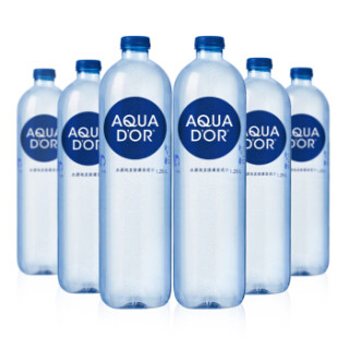 Aqua D Or 艾可多天然矿泉水1 25l 6 报价价格评测怎么样 什么值得买