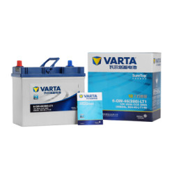 VARTA 瓦尔塔 蓝标 46B24L 汽车蓄电池 12V 长城哈弗M4