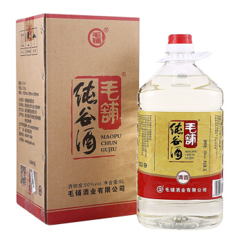 劲牌 毛铺纯谷酒 50度 5l(新老包装随机发货) 89元
