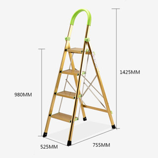 AP 奥鹏 AP2414X 铝合金梯子 四步梯