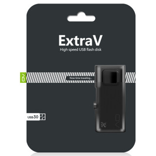 OV 轻存储（Extra V） 32G USB3.0 U盘 黑色