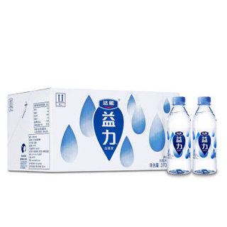 达能益力 饮用天然矿泉水 370ml*24瓶 整箱装 *3件