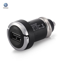 上汽大众（Volkswagen）汽车用品  乐享USB充电器 原装附件 黑色