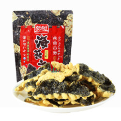 盼盼 海苔之脆海盐味 海苔天妇罗休闲零食 40g/袋 *19件