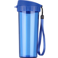 Tupperware 特百惠 茶韵塑料随心杯 纯净蓝 500ml