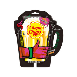 ChupaChups 珍宝珠 棒棒糖  零食糖果 干杯乐棒棒糖袋装热带水果味14支210g