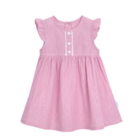 Bornbay 贝贝怡  162Q079 小飞袖宝宝裙公主裙 (红色、 110)