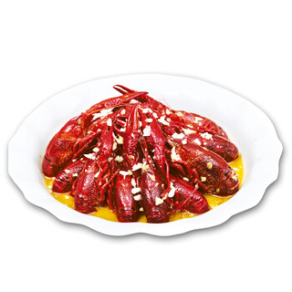 红胖胖 蒜香小龙虾 (净虾750g，14-16只)