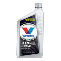 Valvoline 胜牌 0W-40 SN 5QT 全合成机油