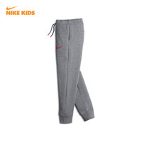 NIKE 耐克  835106 011 00M B NK AIR PANT 男大童长装针织长裤 (灰色)