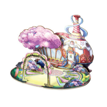 auldey 奥迪双钻 巴啦啦小魔仙5 飞越彩灵堡 581543 彩俐公主迷你城堡