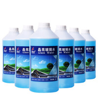 奥吉龙冬季防冻玻璃水-25℃挡风玻璃清洁剂清洗液去油膜去污6瓶实惠装
