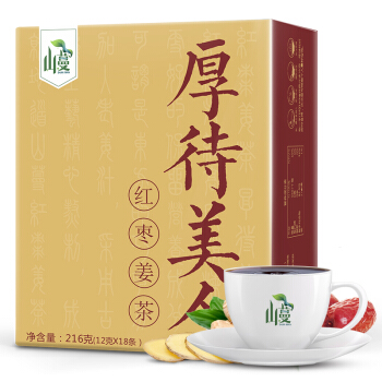 山蔓 红枣姜茶 216g