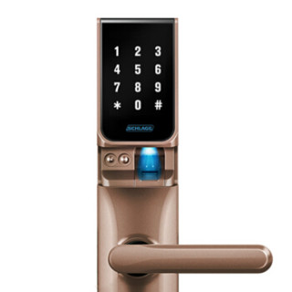 schlage 西勒奇 sc1201 智能指纹锁v电子锁 c级