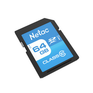  Netac 朗科 64GB  SDHC UHS-I Class10 SD卡