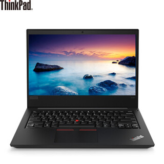 ThinkPad 思考本 E480（01CD） 14英寸 笔记本电脑 (黑色、酷睿i5-8250U、8GB、128GB SSD+500GB HDD、RX550)