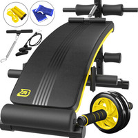 AB仰卧板仰卧起坐健身器材家用运动收腹训练多功能辅助器可折叠腹肌板 AB001D7