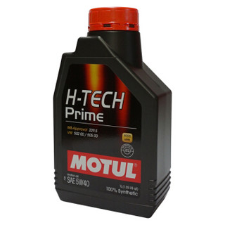 摩特（MOTUL）H-TECH Prime 全合成机油润滑油5W-40 A3/B4  SN级 1L