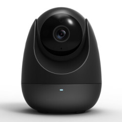360 智能摄像机 云台版 1080P 黑色 *2件