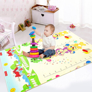 Fisher-Price 费雪 YG-8007 XPE双面加厚拼接爬行垫  6片 60*60*2cm