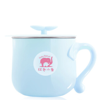 Baby elephant 红色小象 婴童不锈钢餐具 (五件套、蓝色)