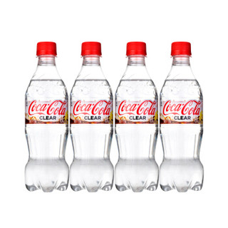 Coca Cola 可口可乐 透明零度可乐 柠檬味 500ml*4瓶