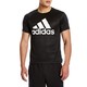 中亚Prime会员：adidas 阿迪达斯 D2M 男式短袖T恤