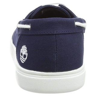 Timberland 添柏岚 Bayham Canvas Moccasin 男士帆布鞋 TB0A1UV6 蓝色 uk7