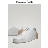 Massimo Dutti  12106022001 男士拼接真皮运动鞋