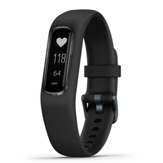 GARMIN 佳明 Vivosmart 4 智能手环 (黑色、大号)